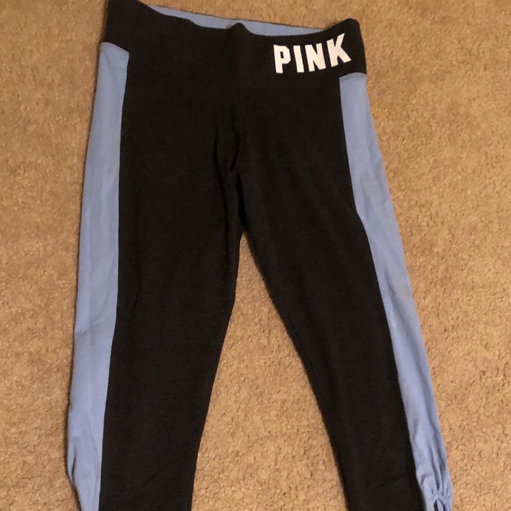 Victoria’s Secret Grey & Light Blue Sweat pants, S
